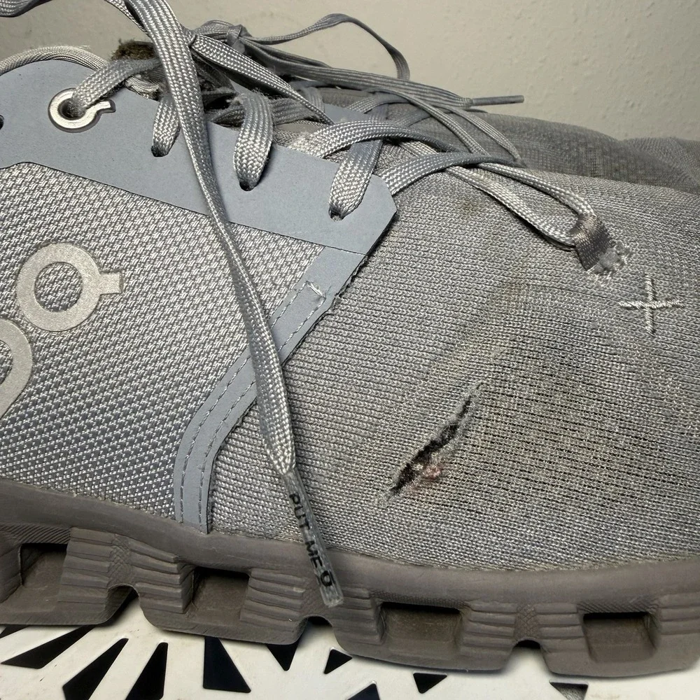 Size 11.5 - On Cloud X 3 Mist Rock Gray Mesh Sneaker Men's 2024 60-97797